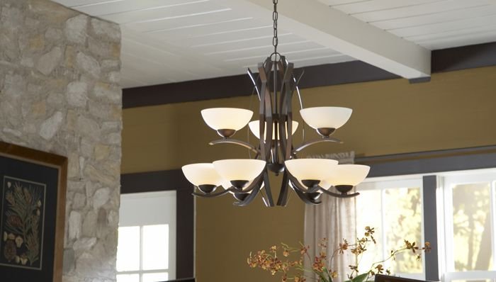 Light fixture installation in the Triangle, NC